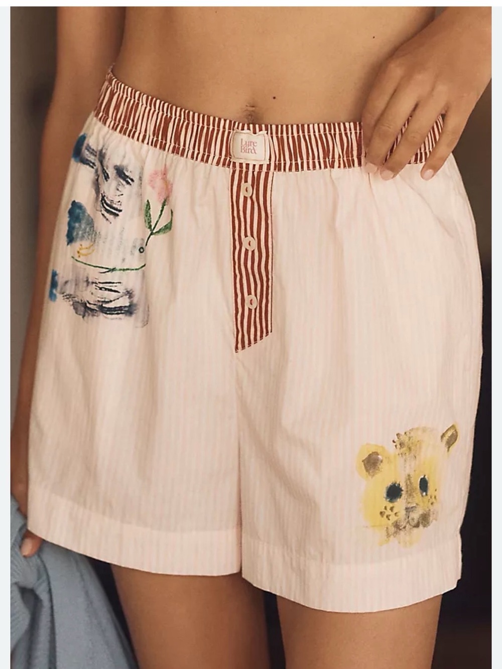 Lyrebird by Anthropologie Yumi boxer shorts - women’s Medium - Picture 4 of 4